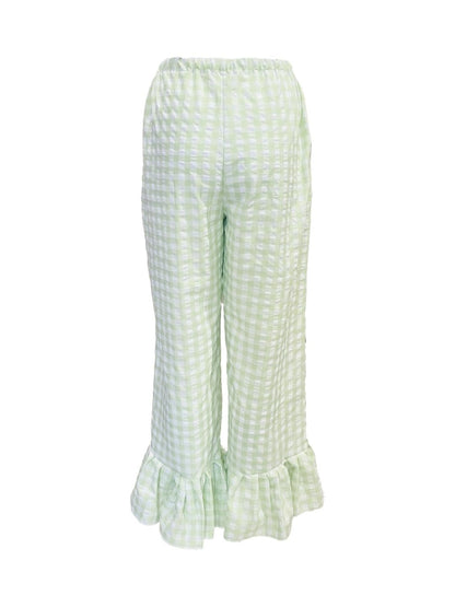 PANTALONE Pin Toile de jouy Light Blue Ribes of LOVE