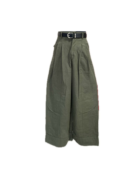 PANTALONE VERDE MILITARE