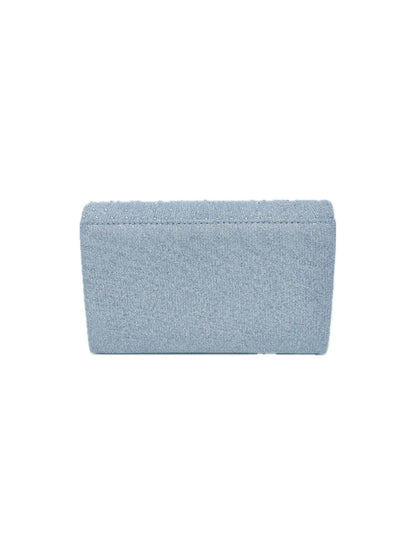 POCHETTE CERIMONIA LUREX ARGENTO 2478