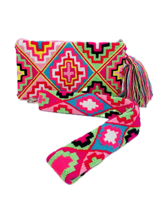 POCHETTE CON TRACOLLA MULTICOLOR MC26