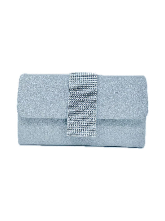 POCHETTE GLITTER ARGENTO 2365