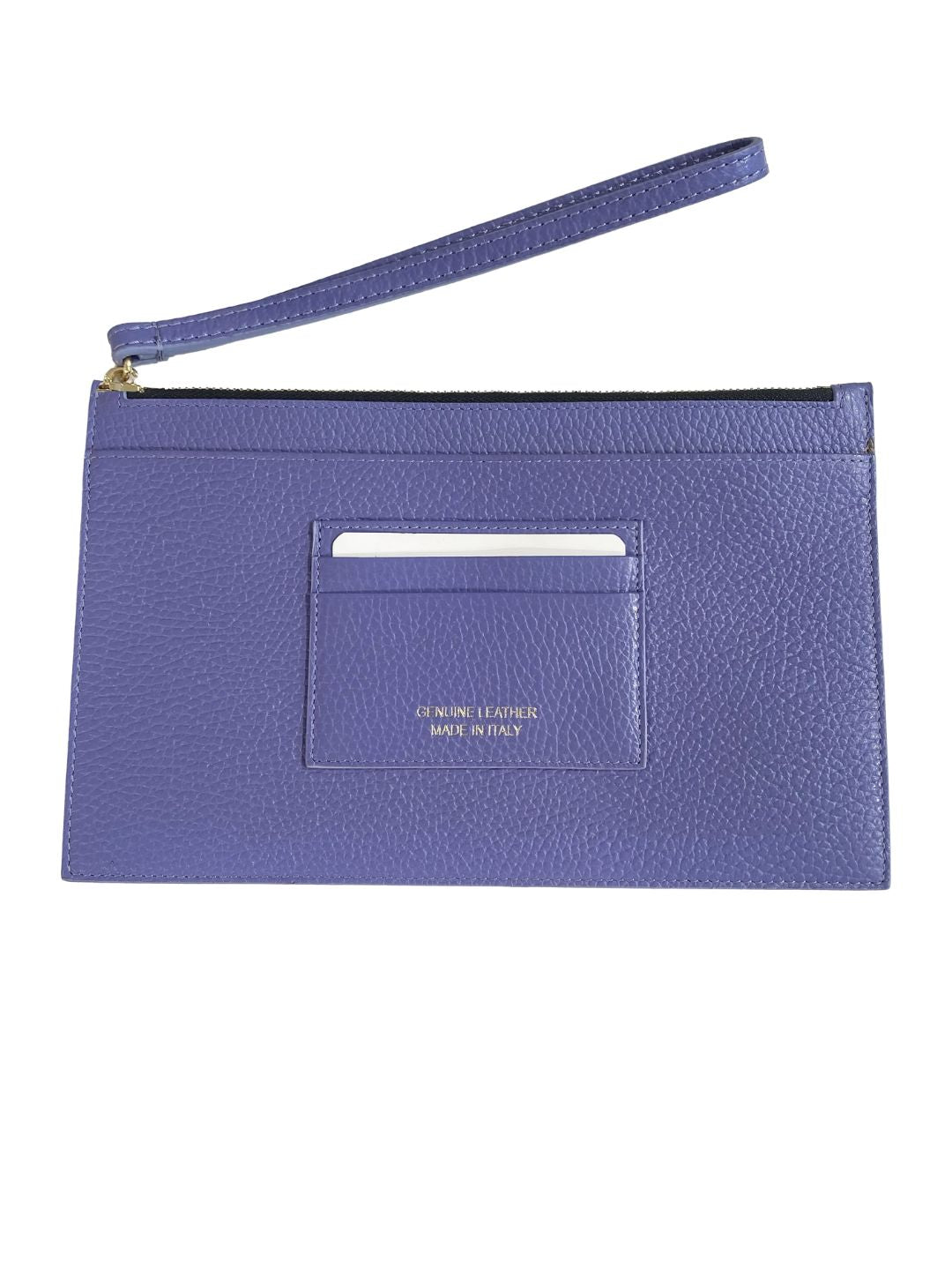 POCHETTE PORTADOCUMENTI IN PELLE LAVANDA 5039