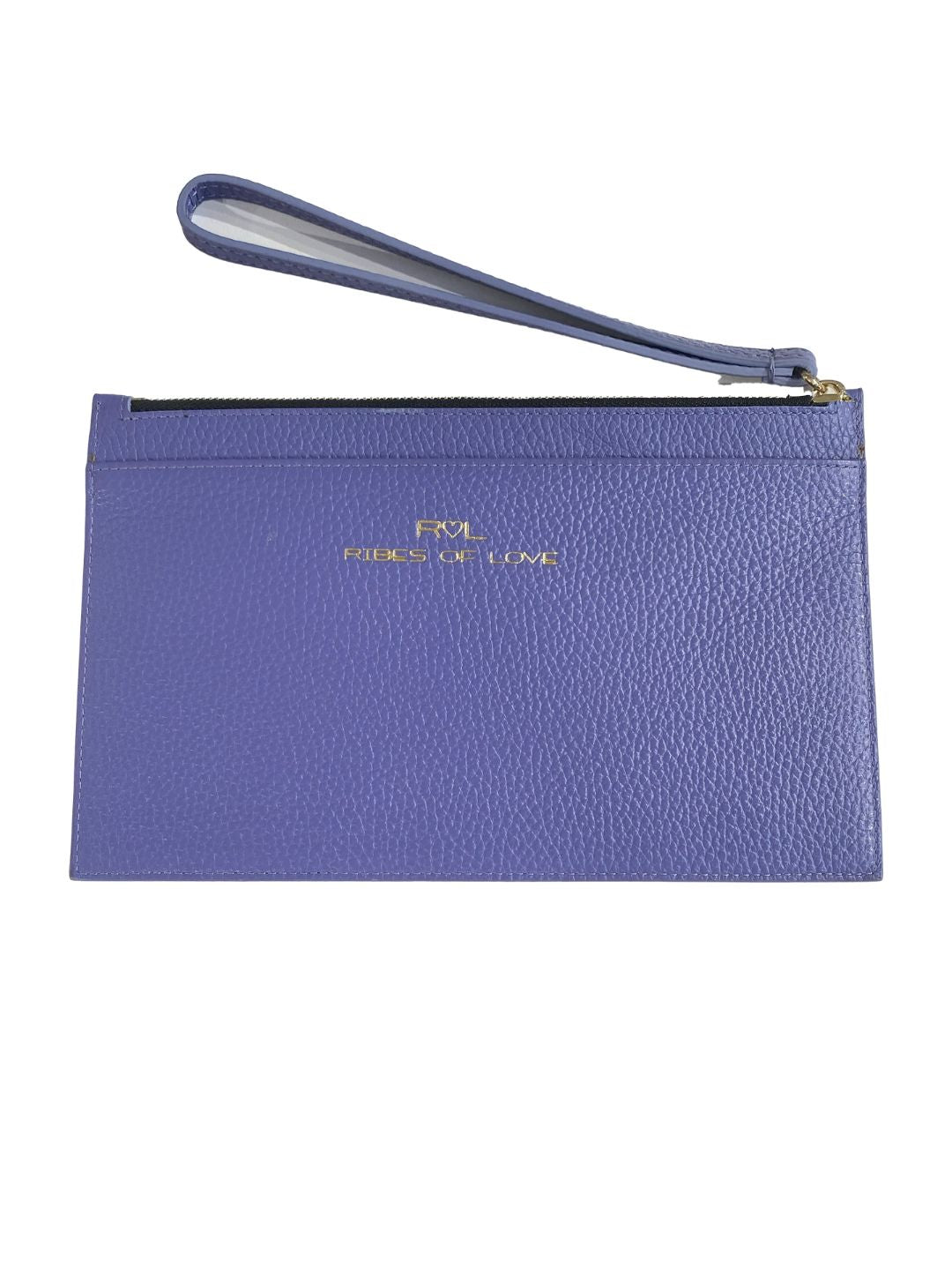POCHETTE PORTADOCUMENTI IN PELLE LAVANDA 5039