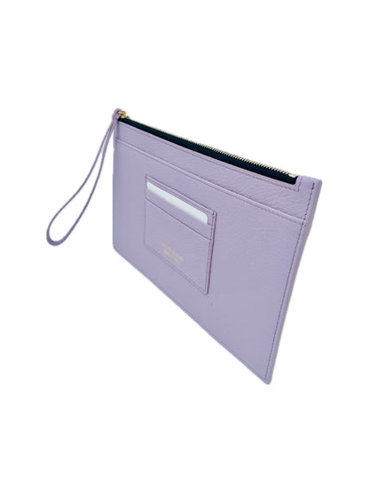 POCHETTE PORTADOCUMENTI IN PELLE LILLA 5039