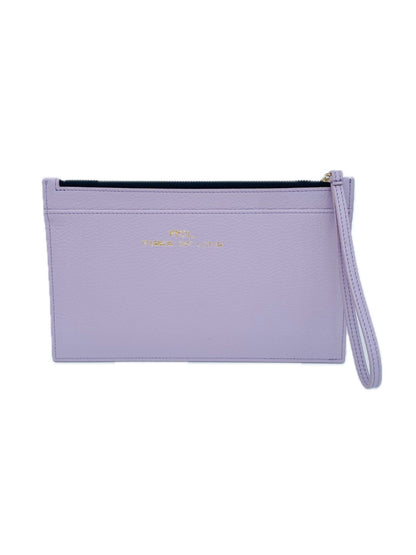 POCHETTE PORTADOCUMENTI IN PELLE LILLA 5039