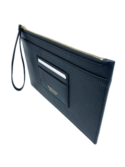POCHETTE PORTADOCUMENTI IN PELLE NERO 5039