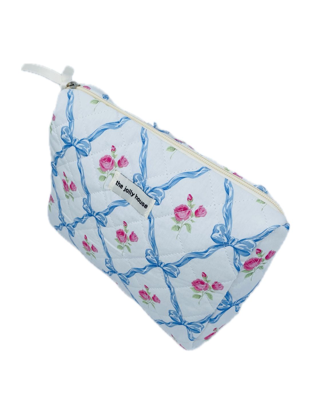 POCHETTE TRAPUNTATA GRANDE Fiocchi Azzurri