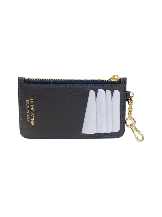 PORTACARTE CON MOSCHETTONE IN PELLE TESTAMORO 135