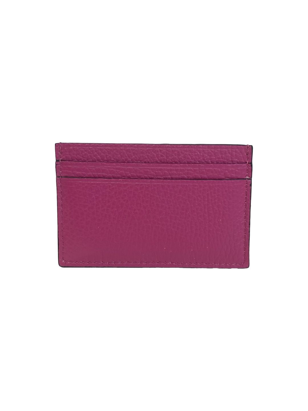 PORTACARTE IN PELLE FUXIA 131