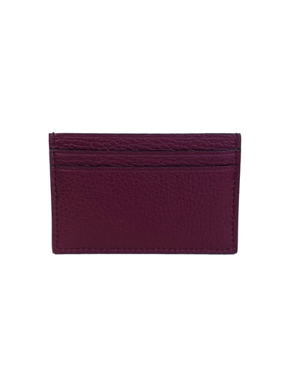 PORTACARTE IN PELLE BORDEAUX 131