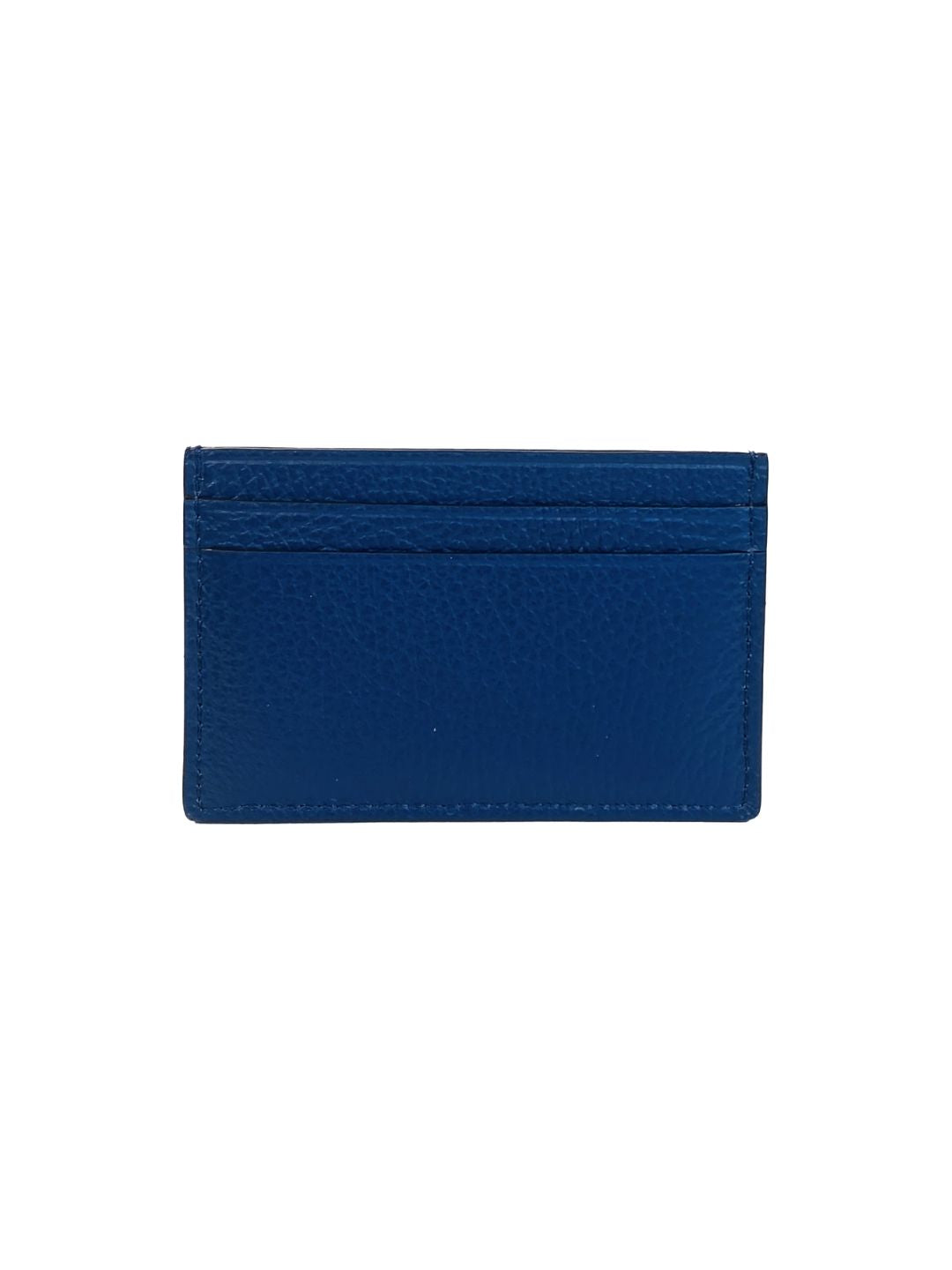 PORTACARTE IN PELLE BLU JEANS 131