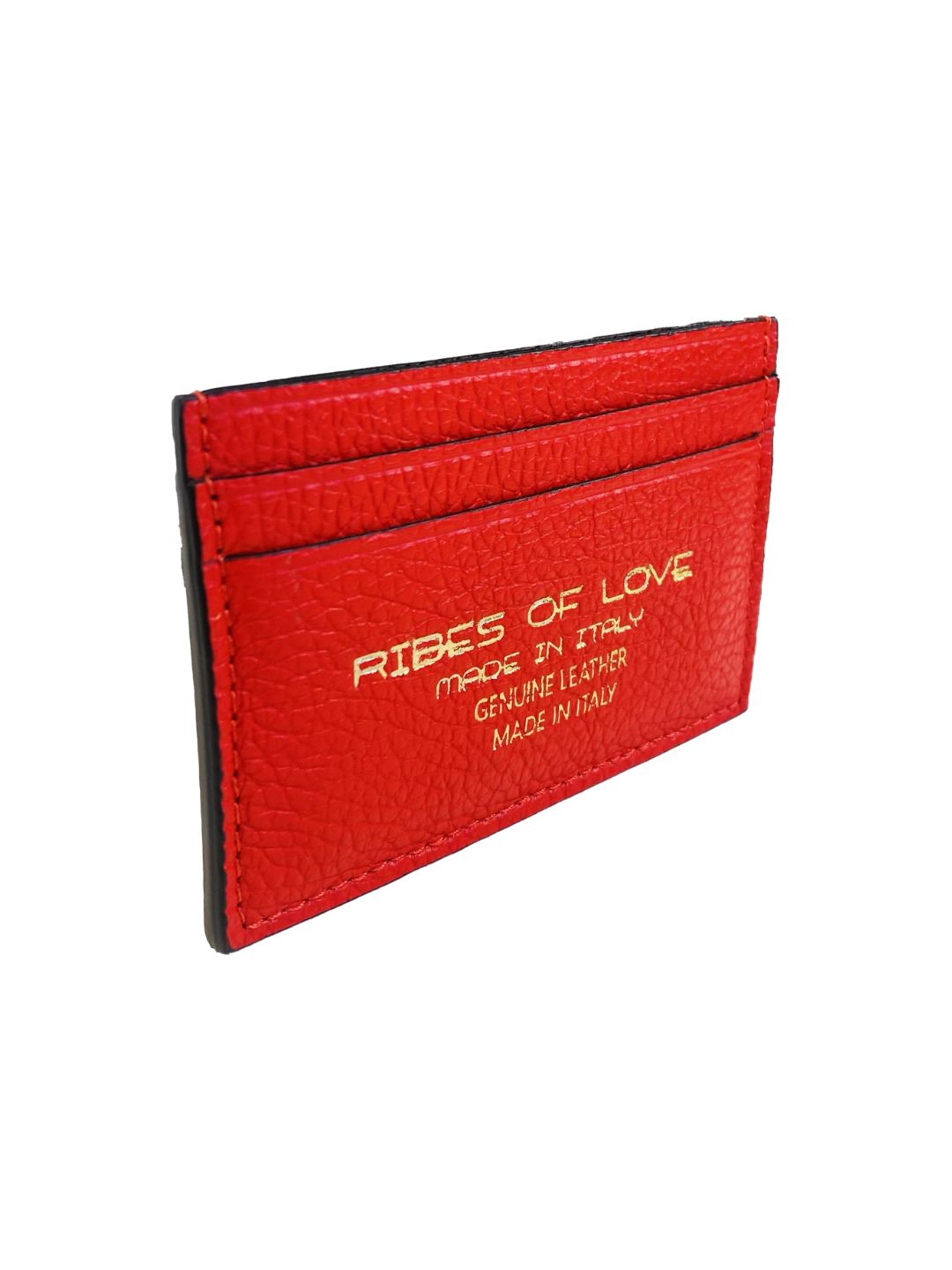 PORTACARTE IN PELLE ROSSO 131