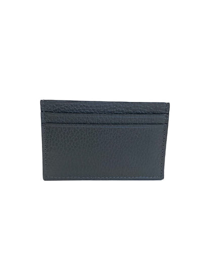 PORTACARTE IN PELLE GRIGIO SCURO 131