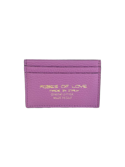 PORTACARTE IN PELLE PINK 131