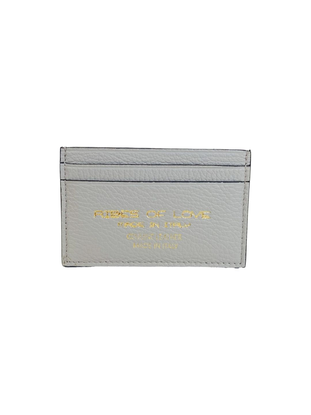 PORTACARTE IN PELLE GRIGIO CHIARO 131