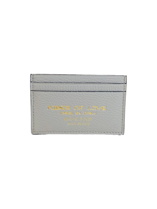 PORTACARTE IN PELLE GRIGIO CHIARO 131