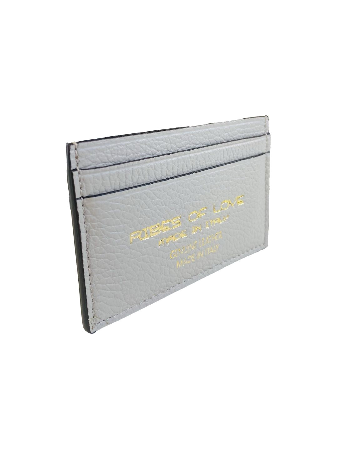 PORTACARTE IN PELLE GRIGIO CHIARO 131