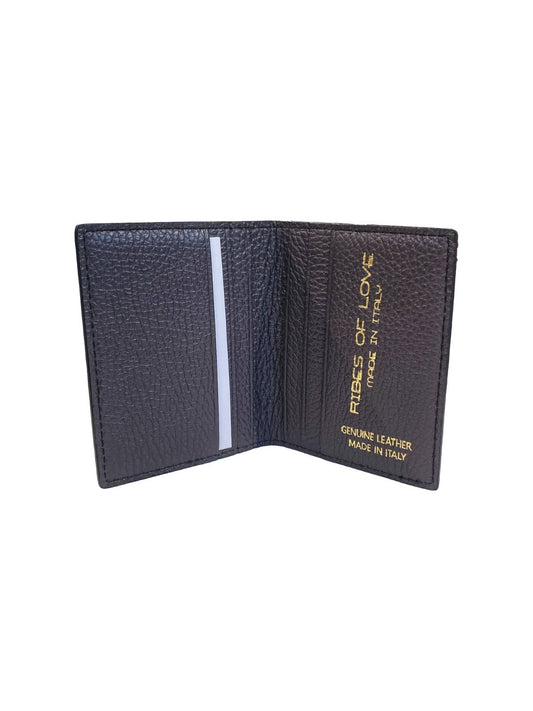PORTACARTE LIBRETTO IN PELLE TESTAMORO 132