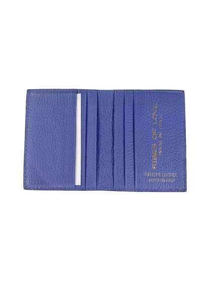 PORTACARTE LIBRETTO IN PELLE LAVANDA 132