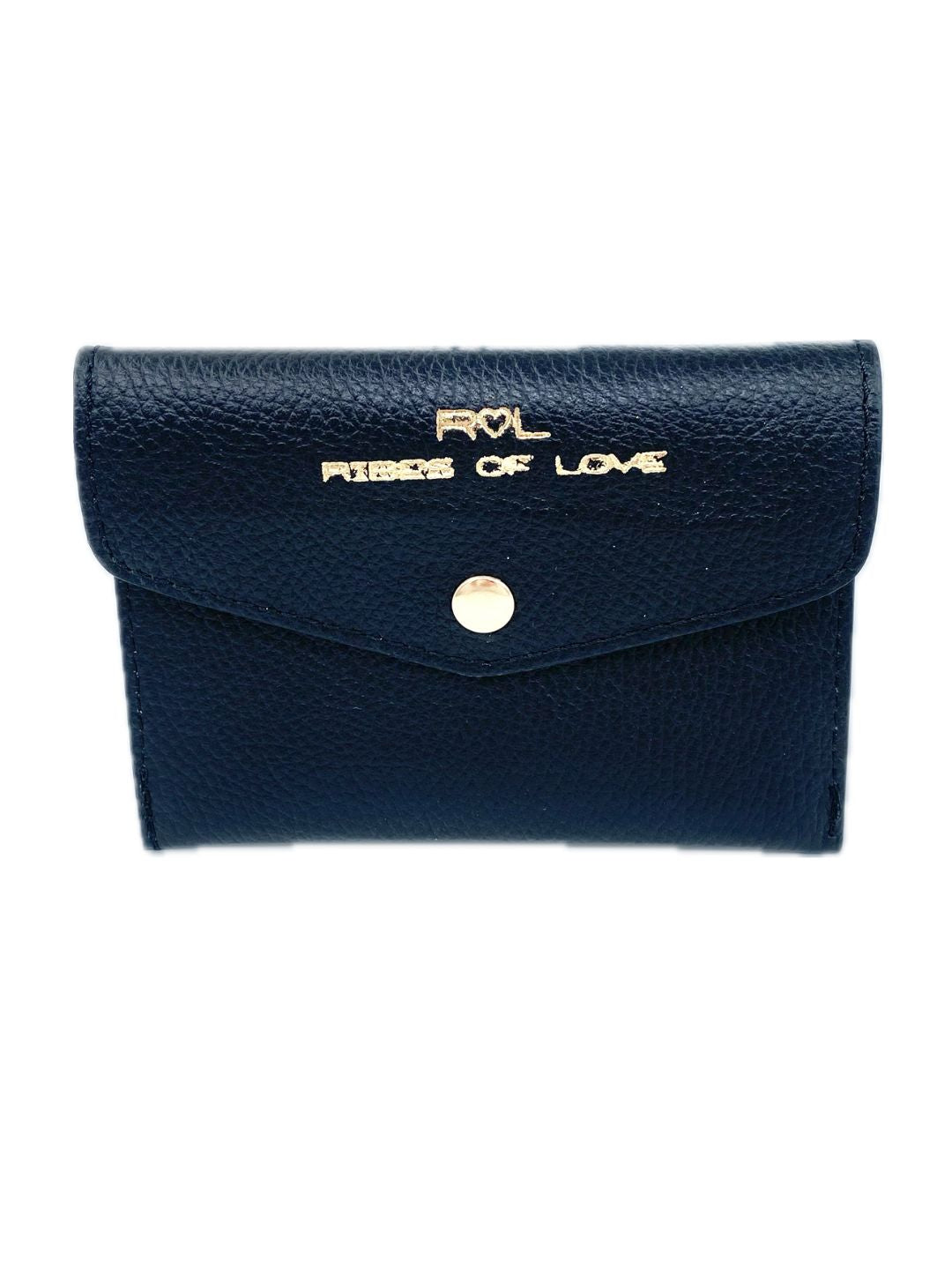 PORTAFOGLIO A BUSTA IN PELLE NERO 5023
