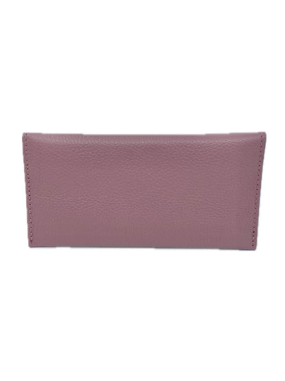 PORTAFOGLIO A BUSTA IN PELLE ROSA ANTICO 5022