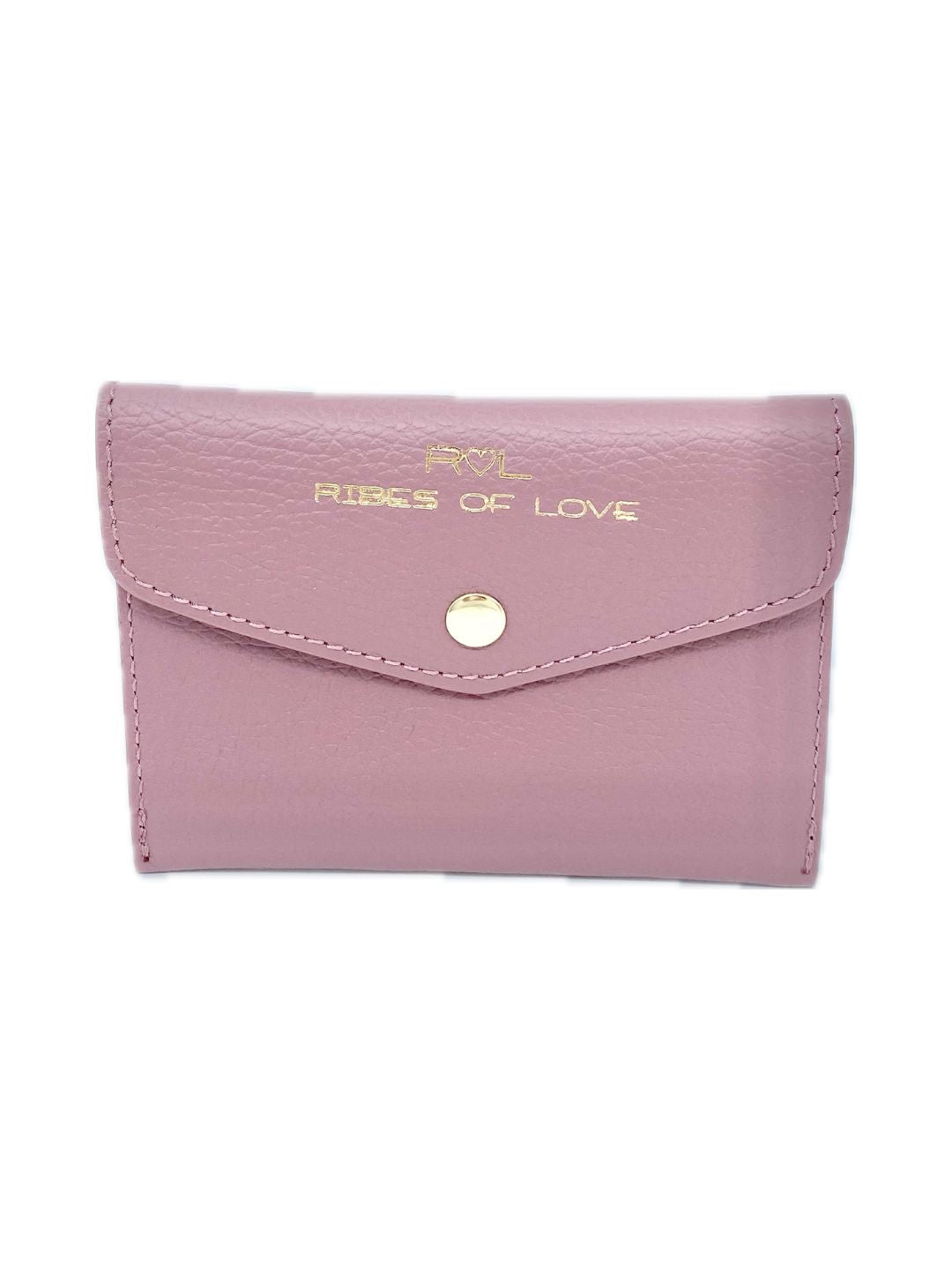 PORTAFOGLIO A BUSTA IN PELLE ROSA CONFETTO 5023