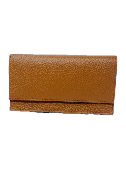 PORTAFOGLIO CON PORTACELLULARE IN PELLE CUOIO 5031