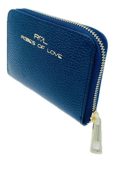 PORTAFOGLIO IN PELLE BLU NOTTE M5014
