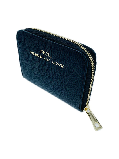 PORTAFOGLIO IN PELLE NERO M5014