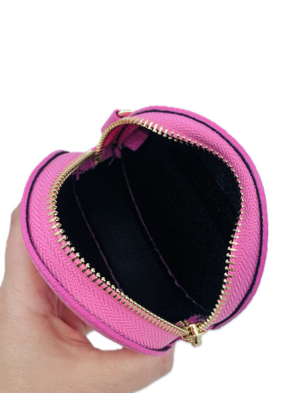 PORTAMONETE ROTONDO ROSA BUBBLE 130