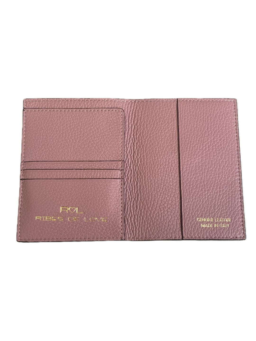 PORTA PASSAPORTO ROSA CONFETTO 133
