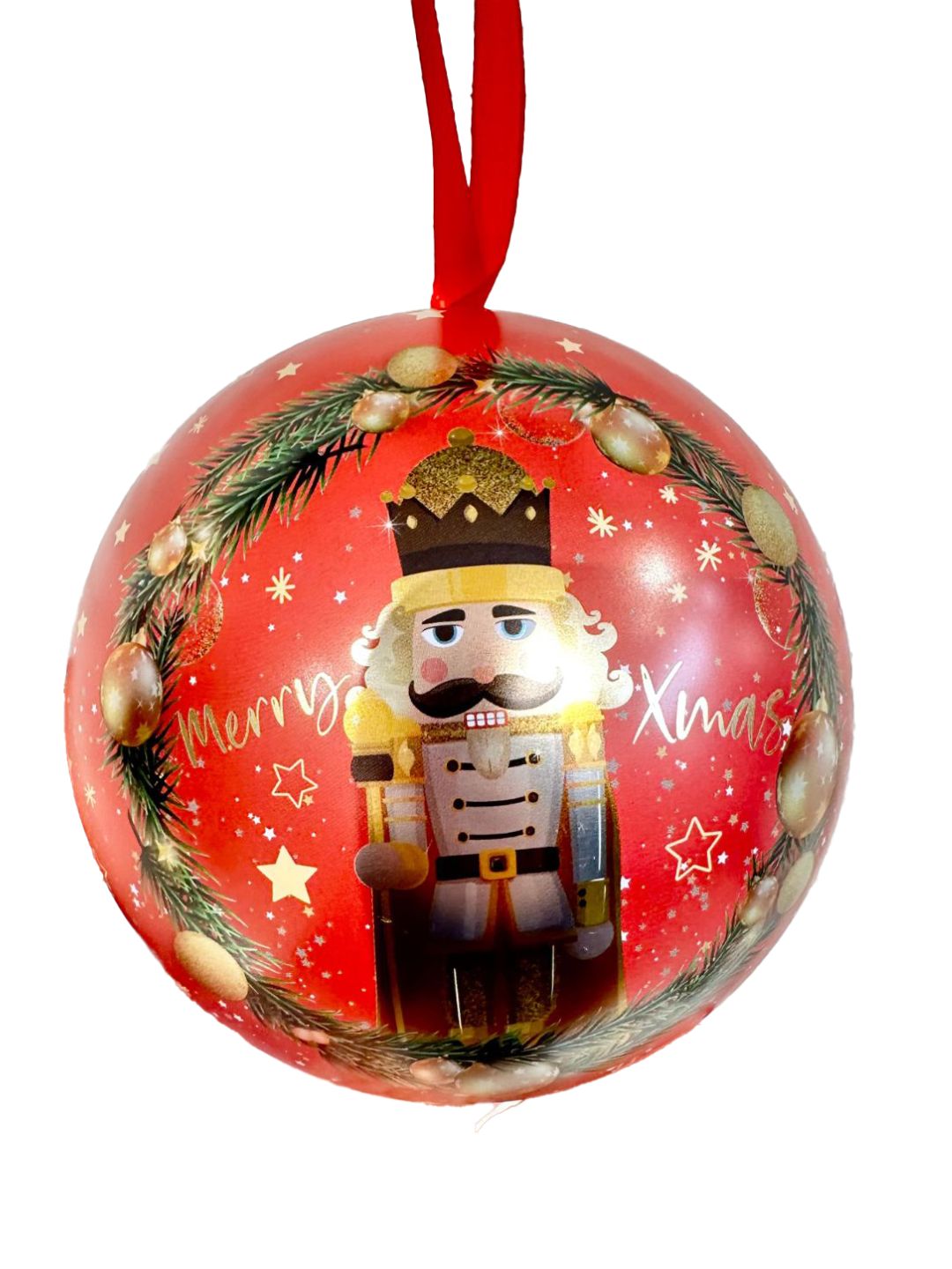 Palla di Natale Apribile Porta Regali Schiaccianoci 🎁