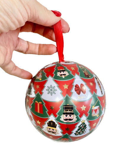 Palla di Natale Apribile Porta Regali Schiaccianoci 🎁