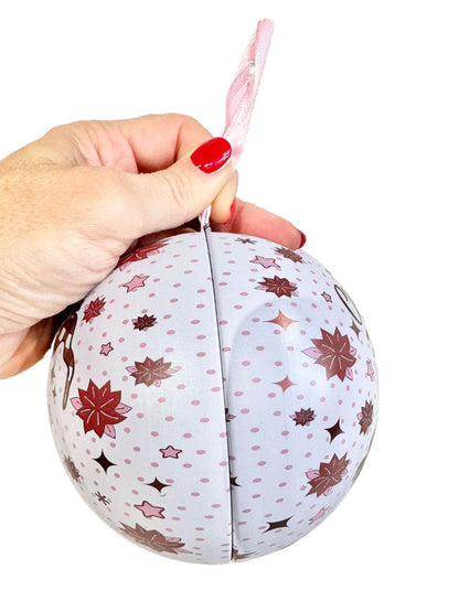 PALLA NATALE CONTENITORE GNOMO