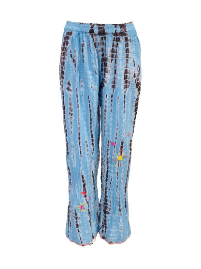 Pantalone Lagon Ricamato