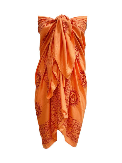 Pareo Ganesha OM collection Arancio