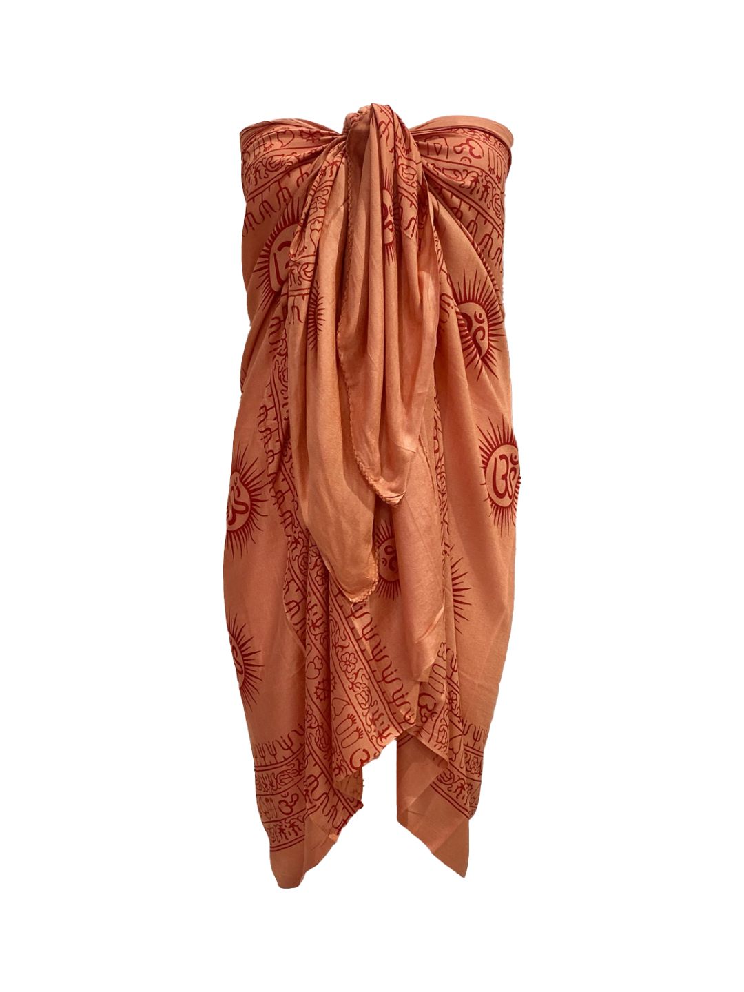 Pareo Ganesha OM collection Arancio Autunnale