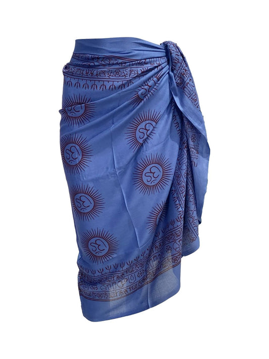 Pareo Ganesha OM collection Indaco