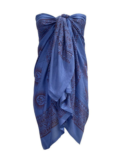 Pareo Ganesha OM collection Indaco