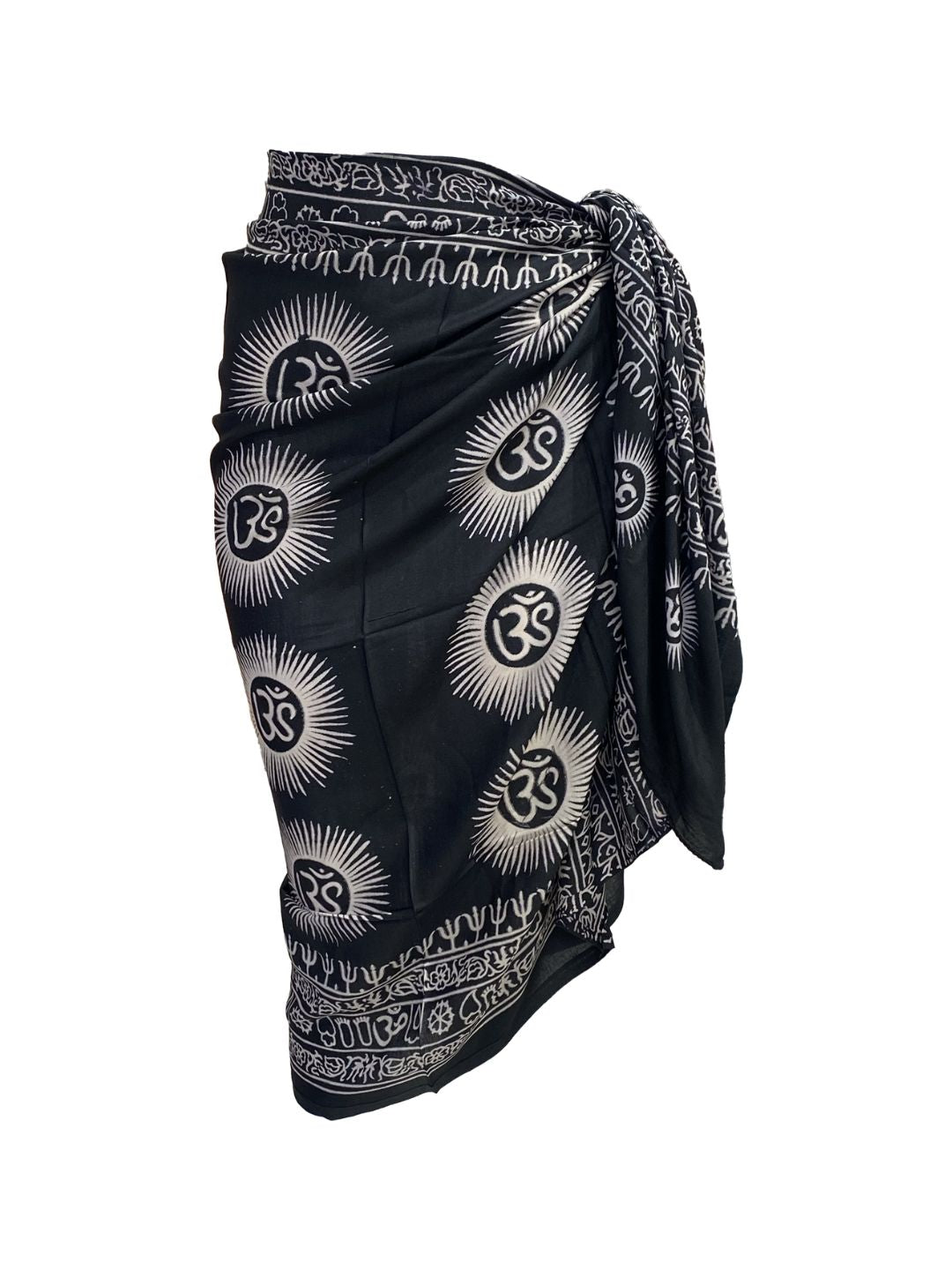 Pareo Ganesha OM collection Nero – Ribes of LOVE