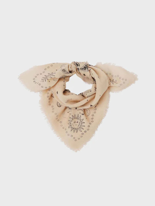 Piccolo Foulard Lana Alice Ecru