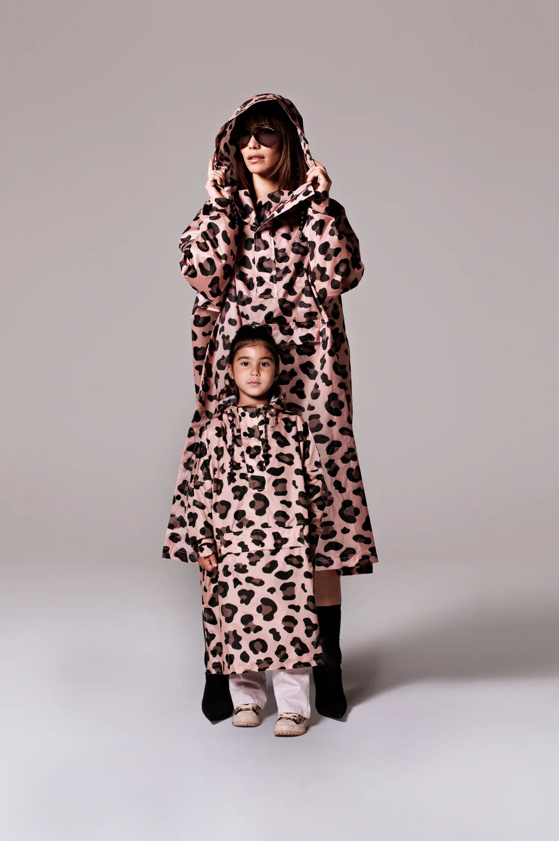 RAINKISS PINK PANTER KIDS RAIN PONCHO K00007