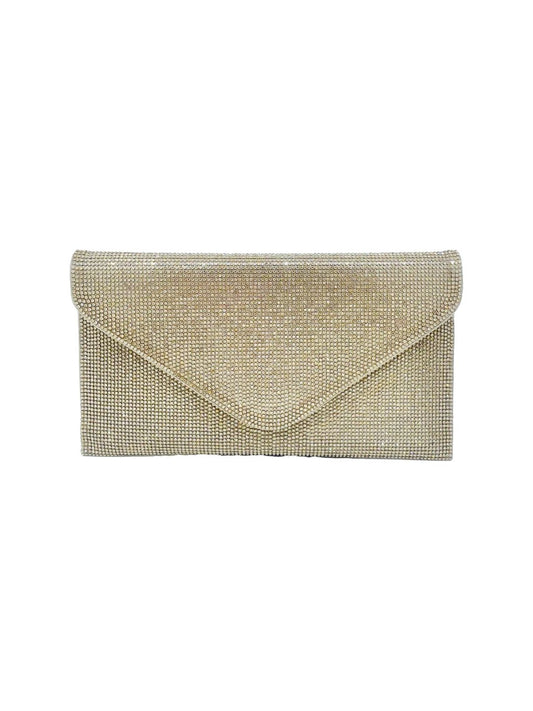 Pochette Busta Strass Oro 6056