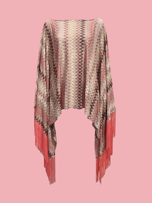 Poncho Chevron Ribes of LOVE
