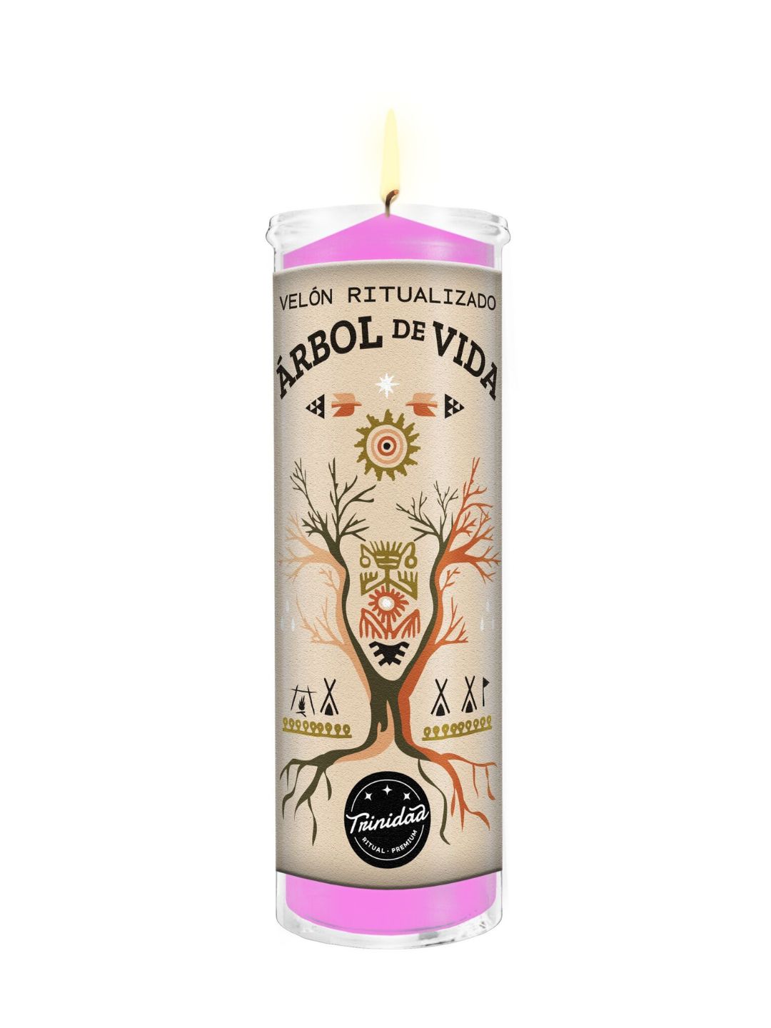 CANDELA RITUALIZZATA ALBERO DELLA VITA