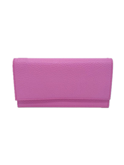 PORTAFOGLIO CON PORTACELLULARE IN PELLE ROSA BABBOL 5031
