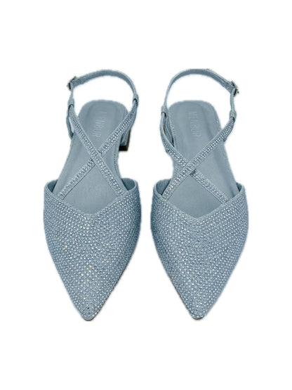SANDALO SABOT BASSO SILVER 25695