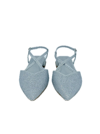 SANDALO SABOT BASSO SILVER 25695