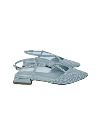 SANDALO SABOT BASSO SILVER 25695
