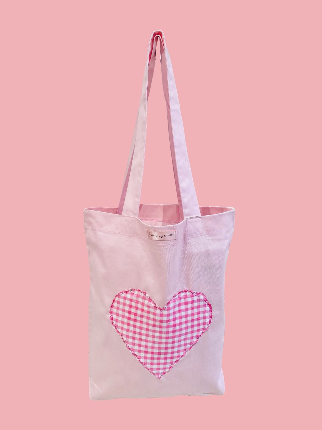 SHOPPER Cuore Vichy Rosa Ribes of LOVE
